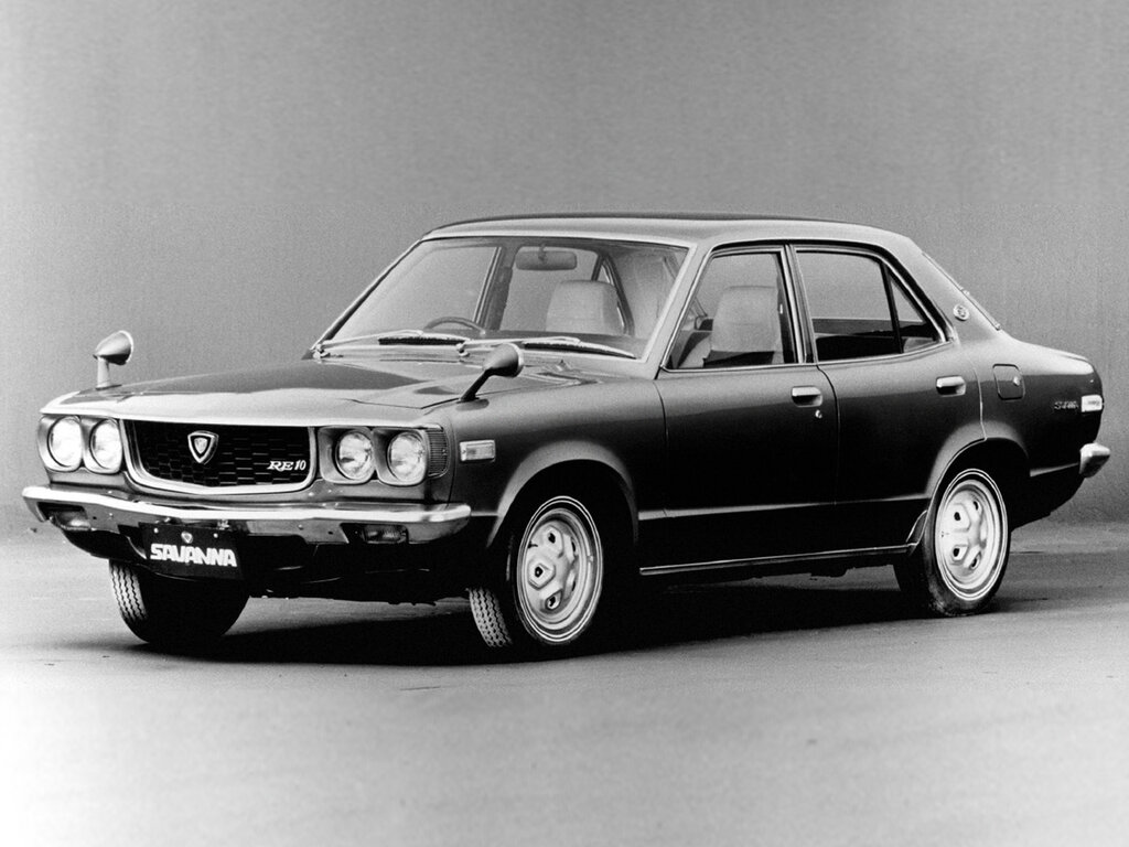 Mazda Savanna (S124AB, S102A, S124A) 1 поколение, рестайлинг, седан (06.1973 - 02.1978)